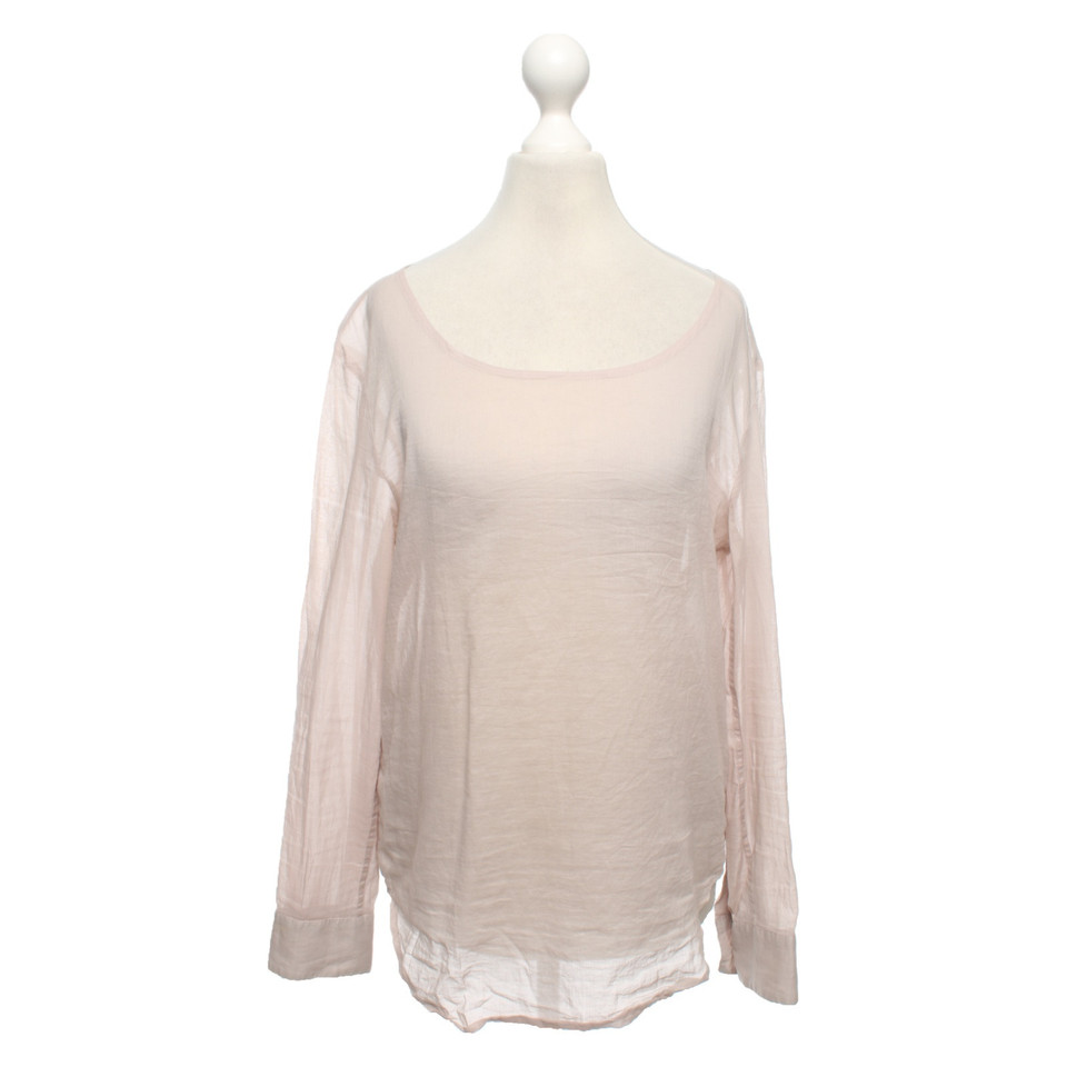 Hussein Chalayan Top Cotton in Nude