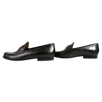 Tory Burch Black Leather Moccassins Townsend Loafer