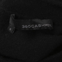 360 Sweater Cashmere gebreide jurk zwart