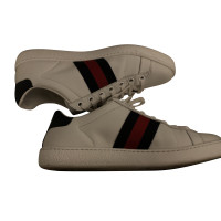 Gucci Lace-up shoes Cotton in White