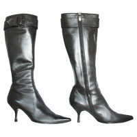 Sergio Rossi Boots Leather in Black