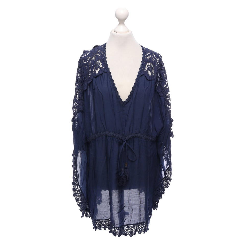 Melissa Odabash Robe en Viscose en Bleu