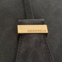 Coccinelle Tote Bag aus Wildleder in Grau