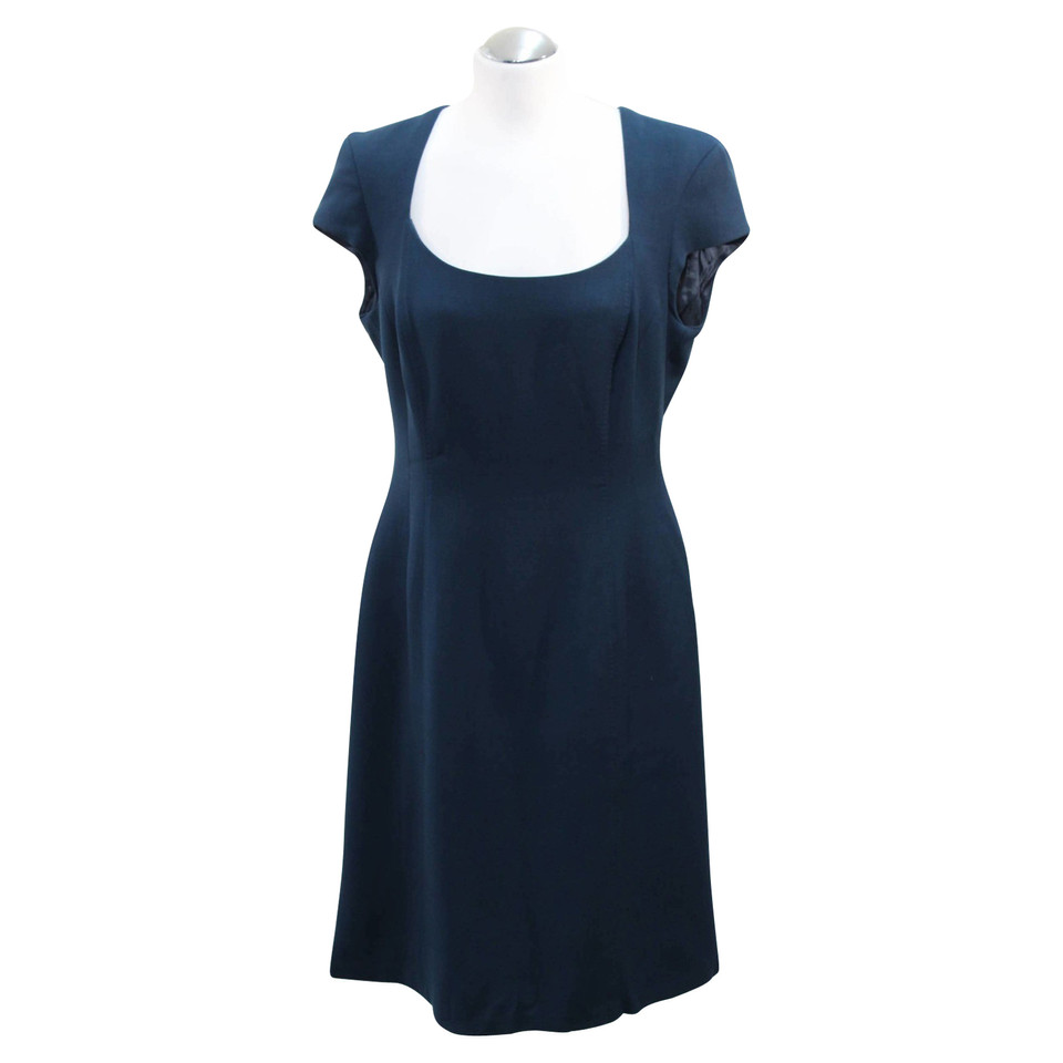 L.K. Bennett Dress Wool in Blue