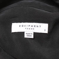 Equipment Silk blouse in black