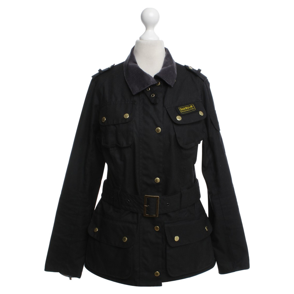 Barbour Jacke in Schwarz