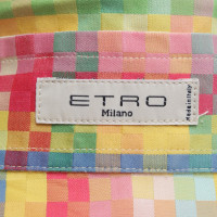 Etro chemisier multicolore