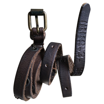 Ikks Ceinture en Cuir en Marron