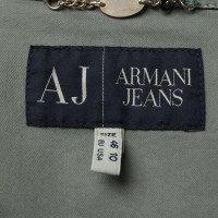Armani Jeans Jas/Mantel in Olijfgroen