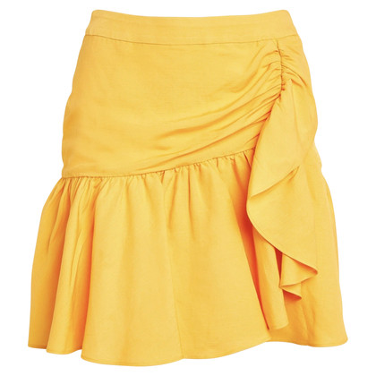 Claudie Pierlot Skirt Viscose in Yellow