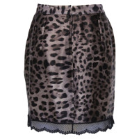 Dolce & Gabbana Animalier skirt