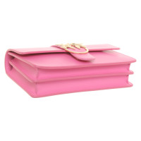 Pinko Umhängetasche aus Leder in Rosa / Pink