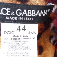 Dolce & Gabbana Woolen dress in Multicolor