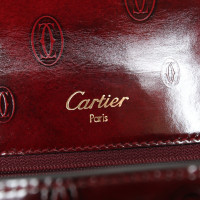 Cartier Handtas in rood bordeaux