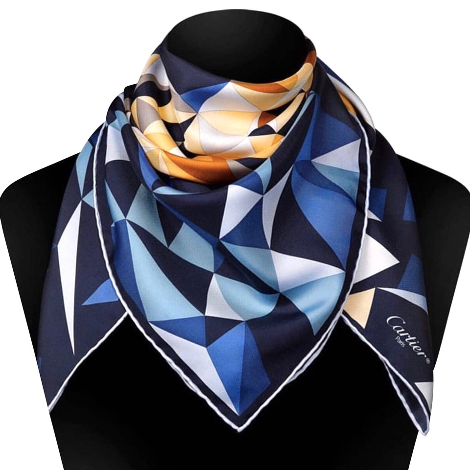 Cartier sciarpa di seta