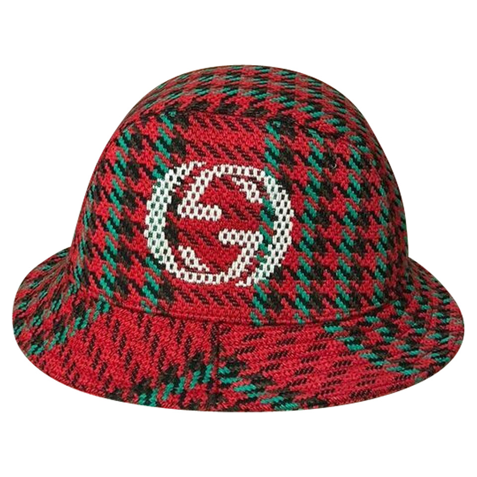 Gucci Hoed/Muts Wol in Rood