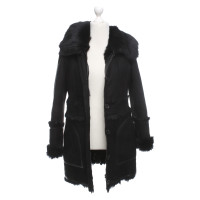 Burberry Jacket/Coat Fur in Black