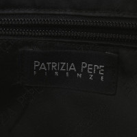 Patrizia Pepe Suede bag with fabric tassel