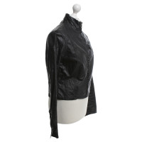 Barbour Veste en lin en noir