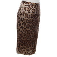 Dolce & Gabbana skirt in leopard look