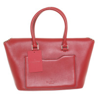 Valentino Garavani Handtasche aus Leder in Rot