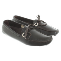 Bally Chaussons/Ballerines en Cuir en Marron