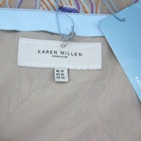 Karen Millen jupe en soie avec motif