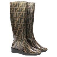 Fendi Stiefel in Braun