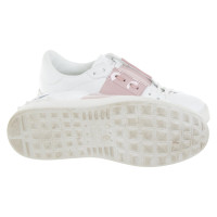 Valentino Garavani Sneakers en blanc / rose