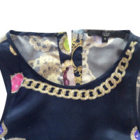 Tibi Silk top with motifs