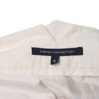 French Connection trousers in cream-white