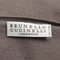 Brunello Cucinelli Cashmere sweater in taupe