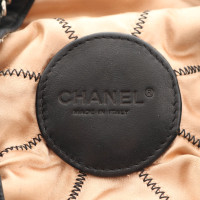 Chanel Handtasche aus Leder in Schwarz