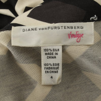 Diane Von Furstenberg Jurk met grafisch patroon