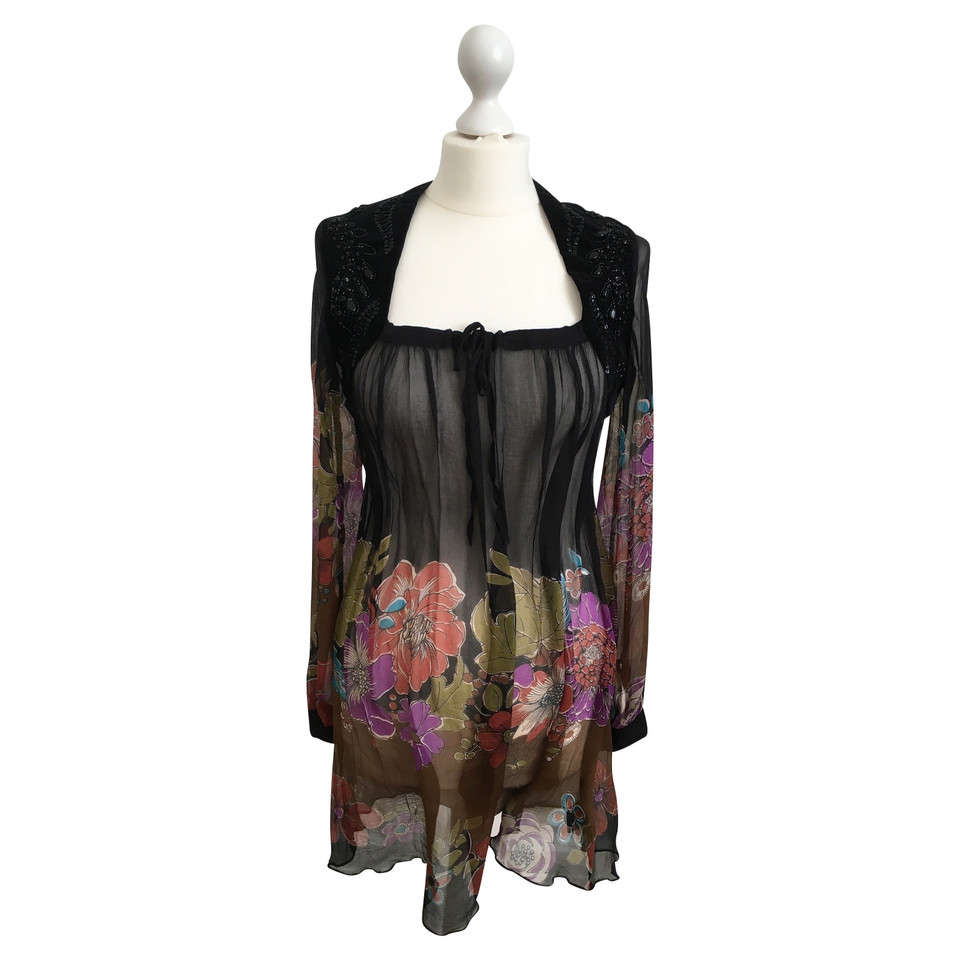 Antik Batik Tunic with pearl trim