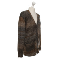 Allude Cardigan in shades of brown