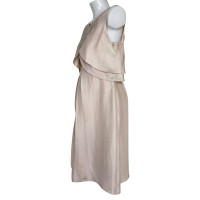 Giorgio Armani Kleid aus Seide in Nude