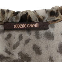 Roberto Cavalli top in seta