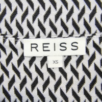 Reiss top in black and white