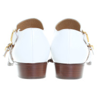 Hermès Sandali di cuoio in bianco