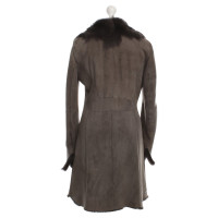 Arma Sheepskin coat in grey