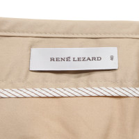 René Lezard Paio di Pantaloni in Cotone in Beige