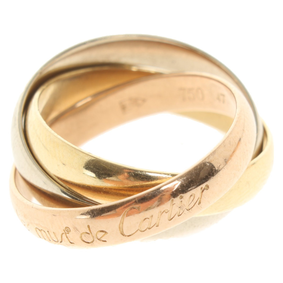 Cartier Trinity Ring klassisch Yellow gold
