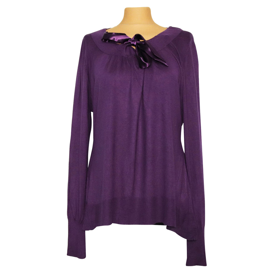 Marina Rinaldi Knitwear Silk in Violet