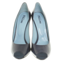 Pollini Peep-toes in dark blue