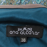 Ana Alcazar Robe en turquoise