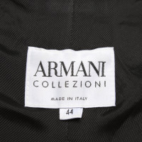 Armani Collezioni Blazer aus Wolle in Schwarz