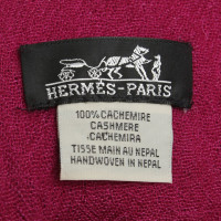Hermès Twee-gekleurde kasjmier sjaal