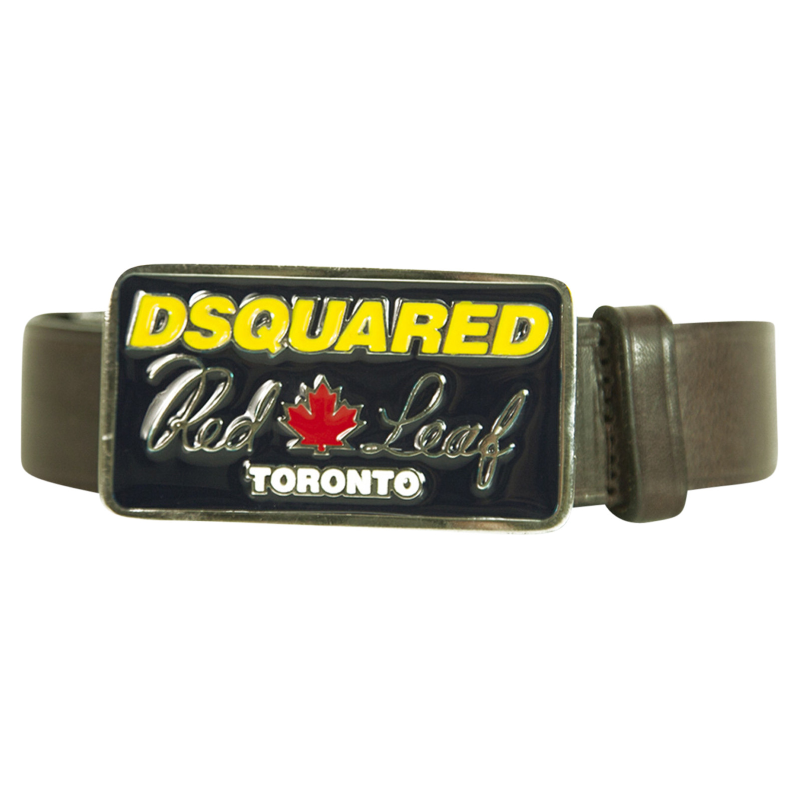 Dsquared2 Belt Leather in Brown - Second Hand Dsquared2 Belt Leather in  Brown buy used for 135€ (4601994)