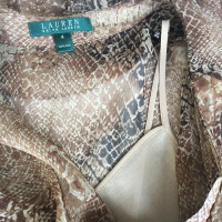 Ralph Lauren Leopard print silk top 